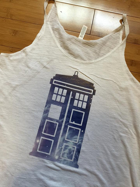 Doctor Who TARDIS tank // Women's Tank